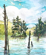 Load image into Gallery viewer, water over water (orcas island)