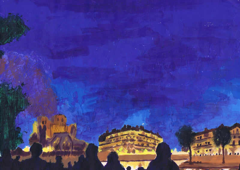 Notre Dame Paris, Burning