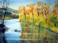 Load image into Gallery viewer, Snoqualmie River in the Fall #2