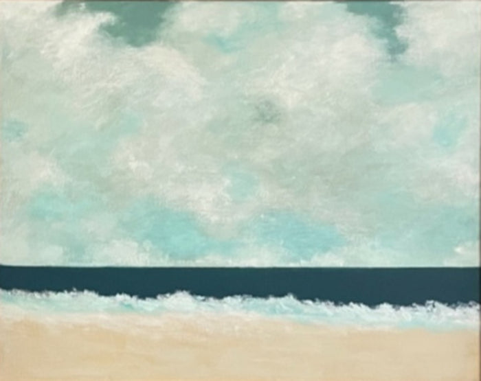 Cloudy Day at The Beach