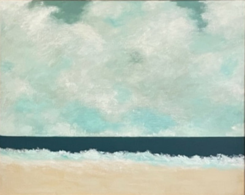 Cloudy Day at The Beach