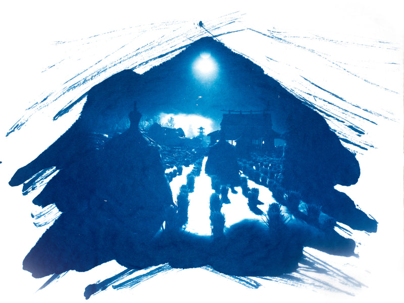 Tsushima Cyanotype No. 90