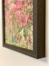 Load image into Gallery viewer, A spring of lace, beads, and finesse, trunk dressed with bouquets blushed in a rosy tint