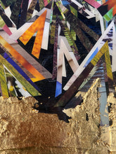 Load image into Gallery viewer, Mountainscape in gold