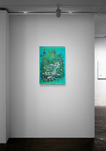 Load image into Gallery viewer, Tropical Waterfall Small Fabric Tapestry