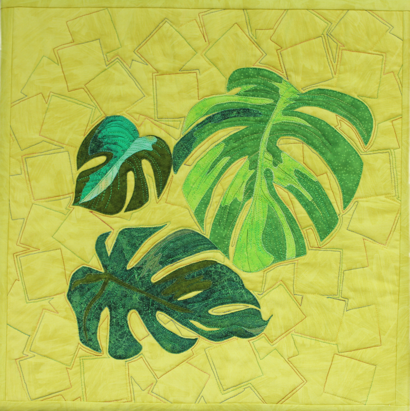 Monstera Deliciosa on Lime