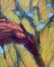 Load image into Gallery viewer, A little purple purple flower standing in the grass enjoying the breeze