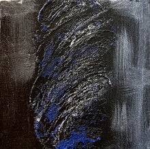 Load image into Gallery viewer, Abstract in Silver/Blue II