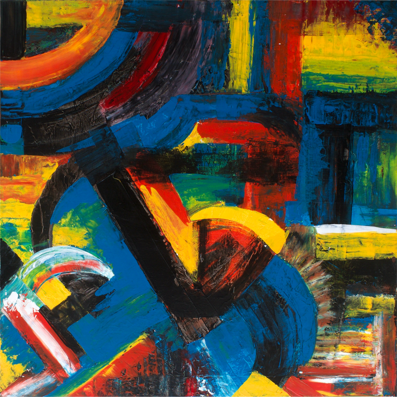 Triumvirate of Vibrance: Primary Colors in Motion