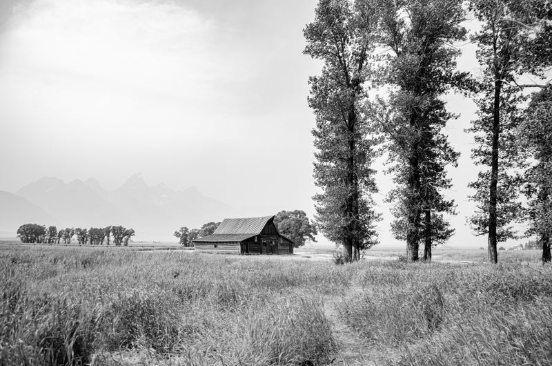 Moulton Barn and Grand Teton Range. Grand Teton National Park.
