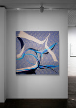 Load image into Gallery viewer, Abstract Body III (Paisley & Navy)