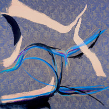 Load image into Gallery viewer, Abstract Body III (Paisley & Navy)