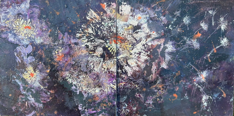 A Flower That Lives on a Star (diptych)