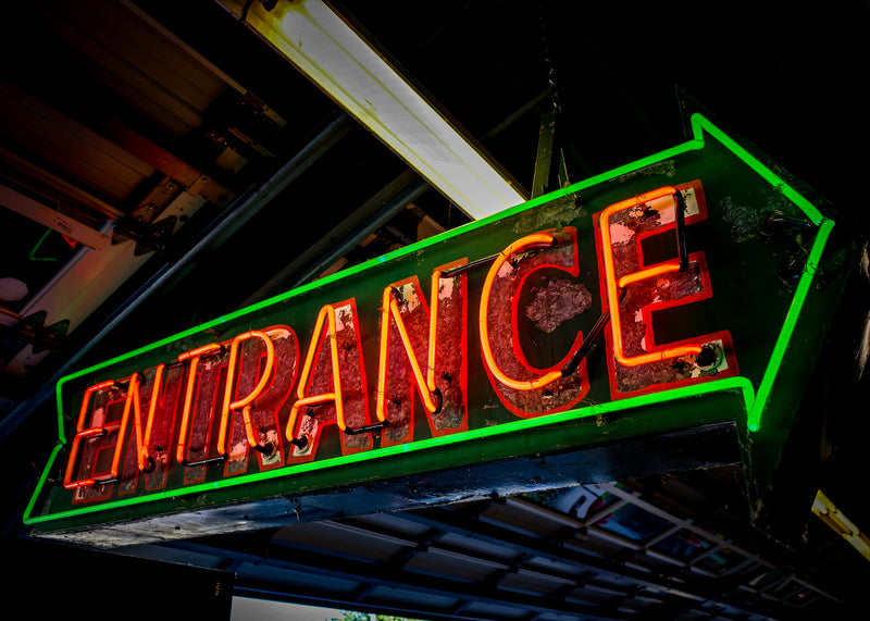 Neon Entrance