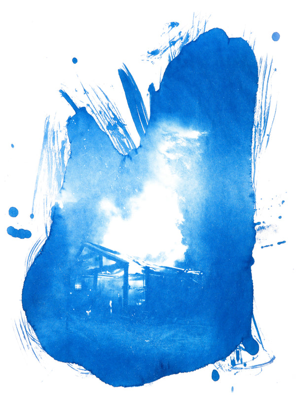 Tsushima Cyanotype No. 16