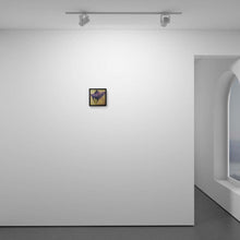 Load image into Gallery viewer, Lo, her beauty flowing, written in purple in robes of royalty