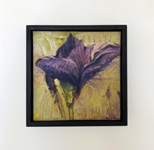 Load image into Gallery viewer, Lo, her beauty flowing, written in purple in robes of royalty