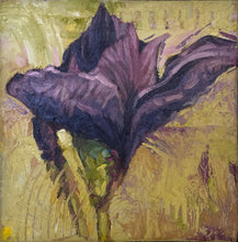 Load image into Gallery viewer, Lo, her beauty flowing, written in purple in robes of royalty