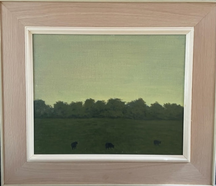 Summer Evening With Cows
