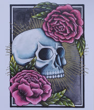 Load image into Gallery viewer, Skull with flowers
