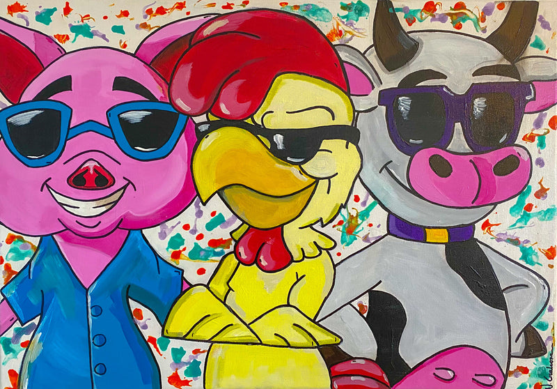 Gangsta Farm Yard Trio