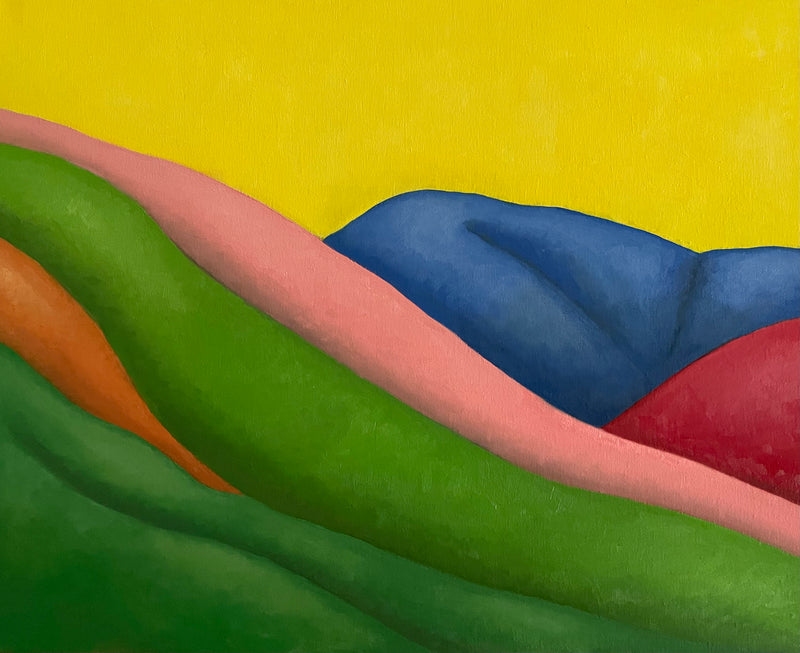 Fauvist California Rolling Hills