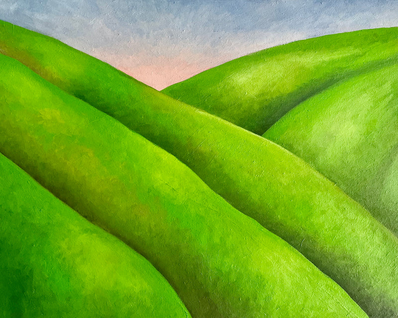 California Rolling Hills Sunset