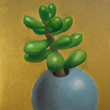Load image into Gallery viewer, Plant with Gold Background