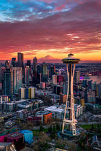 Load image into Gallery viewer, Scenic Sunset in Seattle