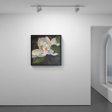 Load image into Gallery viewer, Auspicious queen, thine heavenly petals spread; Arrayed in glory within the verdant foliage above