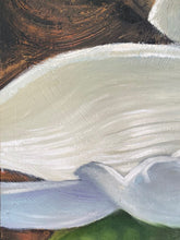 Load image into Gallery viewer, Auspicious queen, thine heavenly petals spread; Arrayed in glory within the verdant foliage above