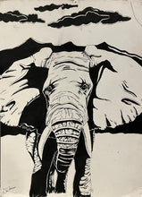 Load image into Gallery viewer, Elephant Walking