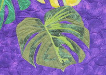 Load image into Gallery viewer, Monstera Deliciosa on Purple
