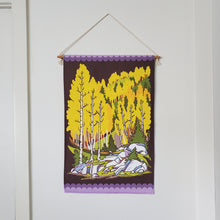 Load image into Gallery viewer, Aspen Forest Small Fabric Tapestry