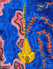 Load image into Gallery viewer, Narwhal Skull, and Coral