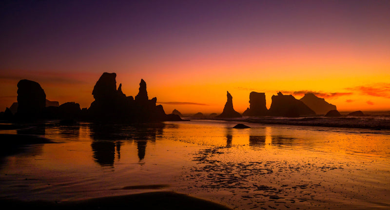 Sunset at Face Rock Beach