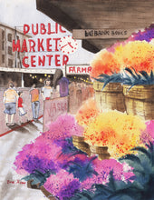 Load image into Gallery viewer, Pike Place Market from a Floral Corner