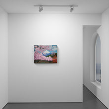 Load image into Gallery viewer, Cherry blossom Fuji mountain