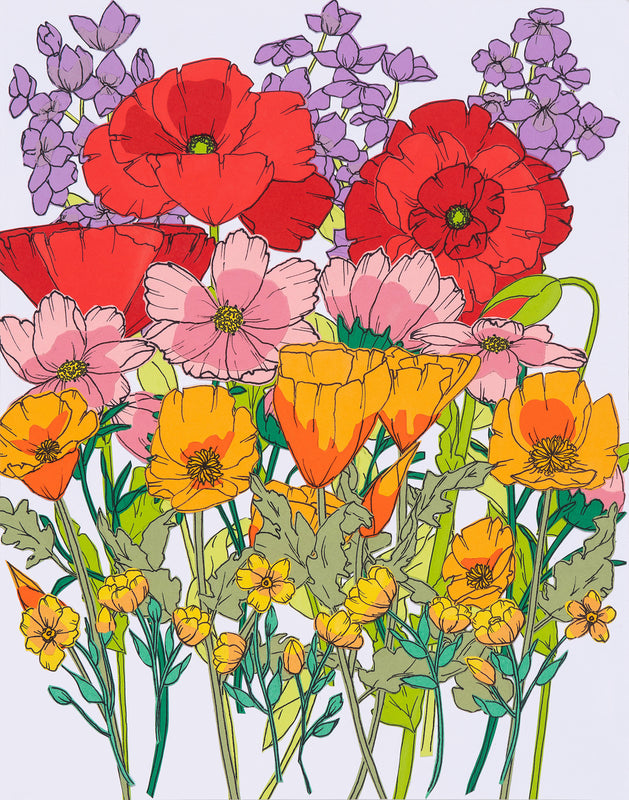 Floral Joy- Limited Run Print