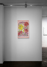 Load image into Gallery viewer, Yellow Rose Small Fabric Tapestry