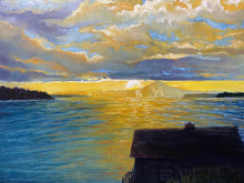 Load image into Gallery viewer, Then God smiled, And the darkness rolled up on one side