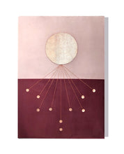 Load image into Gallery viewer, Sunfest (pink, burgundy & metallic bronze)