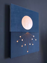 Load image into Gallery viewer, Sunfest (smokey blue and metallic bronze)