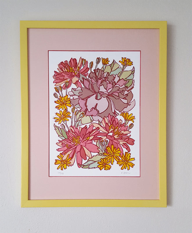 Purple Rose Pink Lotus