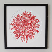 Load image into Gallery viewer, Red Dahlia