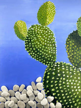 Load image into Gallery viewer, HAPPY AS BUNNY EARS. PART 1. Left part of diptych.