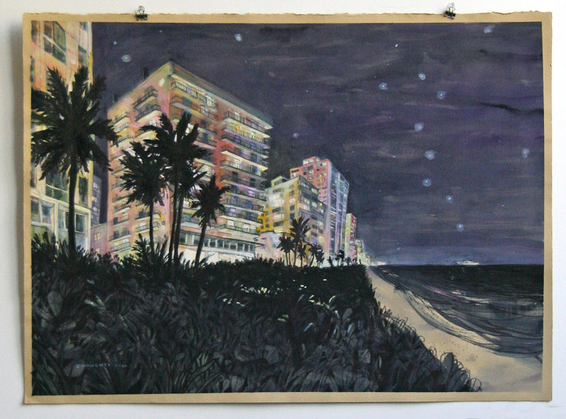 the lights are on but nobody's home (Miami Beach)