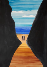 Load image into Gallery viewer, Seascape with figures
