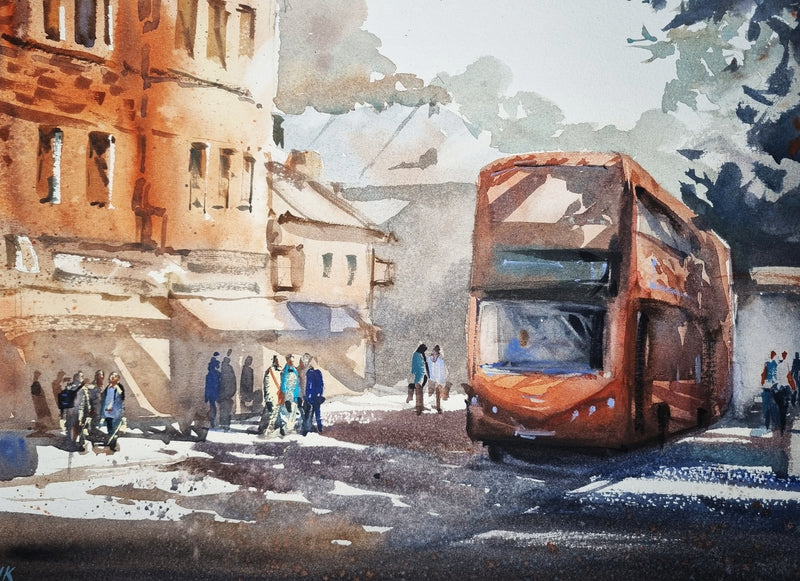 Double decker bus