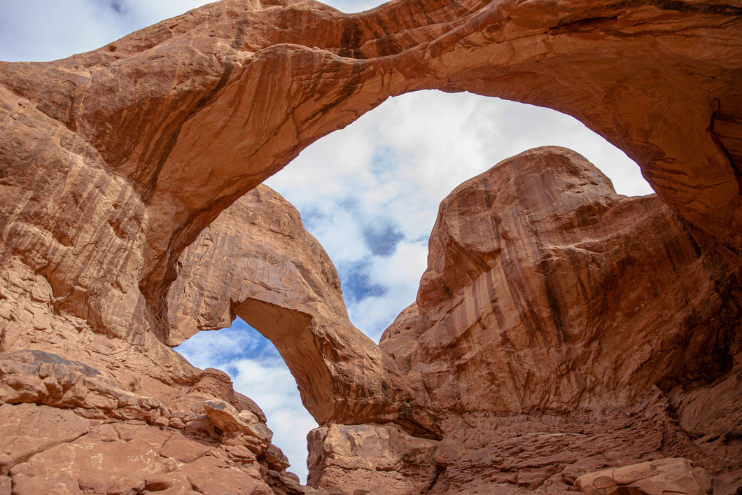 Double Arch. Arches National Park.
